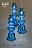 ILKE FLUTED PENDANT LAMPS - Set of 3
