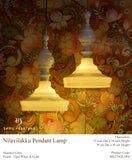 NILAVILAKKU PENDANT LAMPS - Opal White