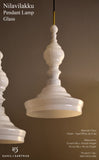 NILAVILAKKU PENDANT LAMPS - Opal White