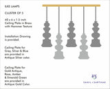 ILKE OPAL PENDANT LAMP GLASS