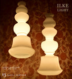ILKE OPAL PENDANT LAMP GLASS
