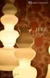 ILKE OPAL PENDANT LAMP GLASS