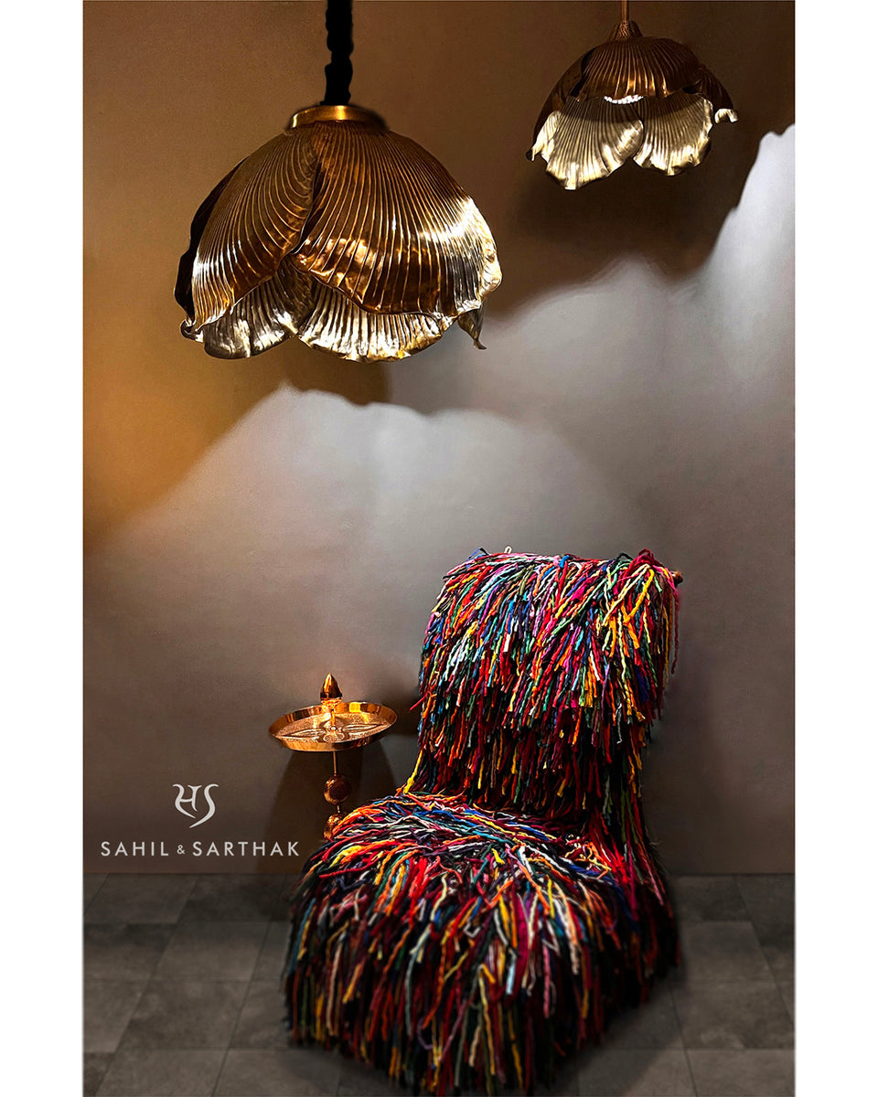 POPPY FLOWER PENDENT LAMP – Sahil & Sarthak