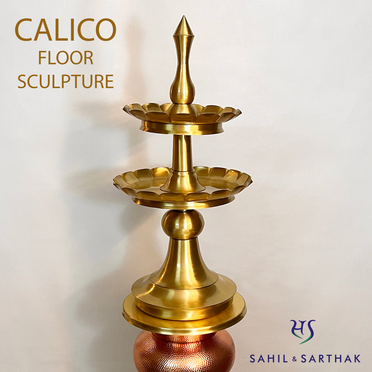 CALICO FLOOR SCULPTURE – Sahil & Sarthak