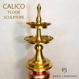 CALICO FLOOR SCULPTURE