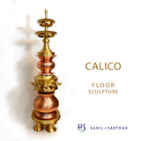 CALICO FLOOR SCULPTURE