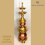 CALICO FLOOR SCULPTURE