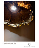 POPPY FLOWER PENDENT LAMP